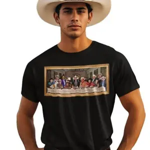 Chalino Sanchez & Valentin Elizalde Unisex T-shirt - La Ultima Cena , Lalo Mora Inspired Fashion Tshirt