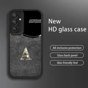 Suitable for [Galaxy S23 Fe] New high-end soft silicone letter mobile phone case new business simple explosion-proof mobile phone case affordable anti-fall anti-fingerprint 995