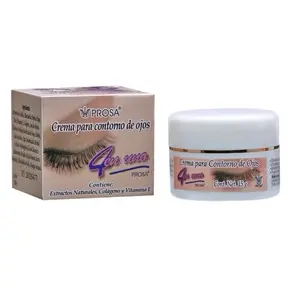 Prorosa 4en1 Eye Cream for Contouring the Eyes - Reduces Morning Swelling, Provides Softness & Hydration, Contains Collagen & Vitamin E