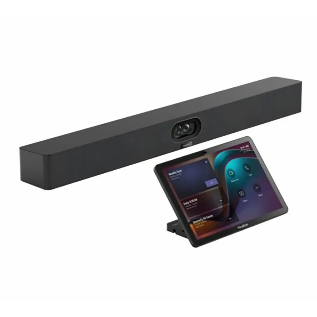 Yealink MeetingBar A40 4K Ultra HD All-in-One Video Bar with CTP25 10.1" Touchscreen Console for Small to Medium Meeting Room