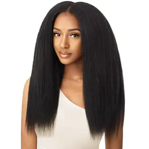 Outre Big Beautiful Hair HH Blend Clip In 9pcs KINKY STRAIGHT 18"