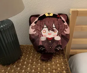 Hutao - Genshin Impact Round Plush Pillow