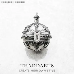 Pendant Kingdom Of Dreams Orb Brand Jewelry Europe Accessories 925 Sterling Silver Rebel Vintage Gift For Women & Men