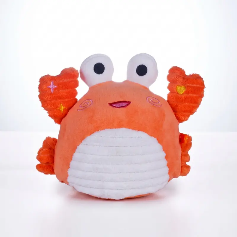 Battery-Powered Musical Crab Baby Interactive Toy - Crawling Toy with Lights, Sounds for 0-3 Years Toddlers with Little Hands, Ideal for Learning Through Play, Baby Showers, Birthdays