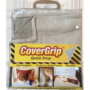 Covergrip 35408 3.5 X 4 ft. Slip Resistant Canvas Drop Cloth