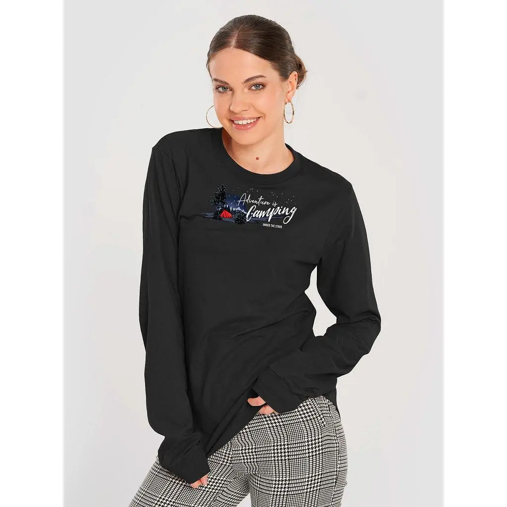 Supersoft Long Sleeve - Adventure is Camping