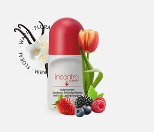 Zermat Incontro Deodorant Roll on for Women 3 Oz, Two Units