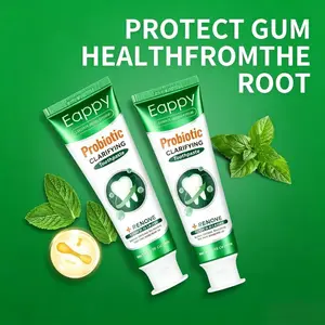 Eappy Probiotic Whitening Toothpaste,probiotics, Oral care, Protect oral health,inhibiting the growth of pathogenicmicroorganisms, promoting oral health,Applicable to all users of oral care products-280g