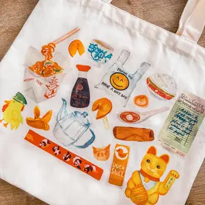 Chinese Takeout Restaurant Tote Bag