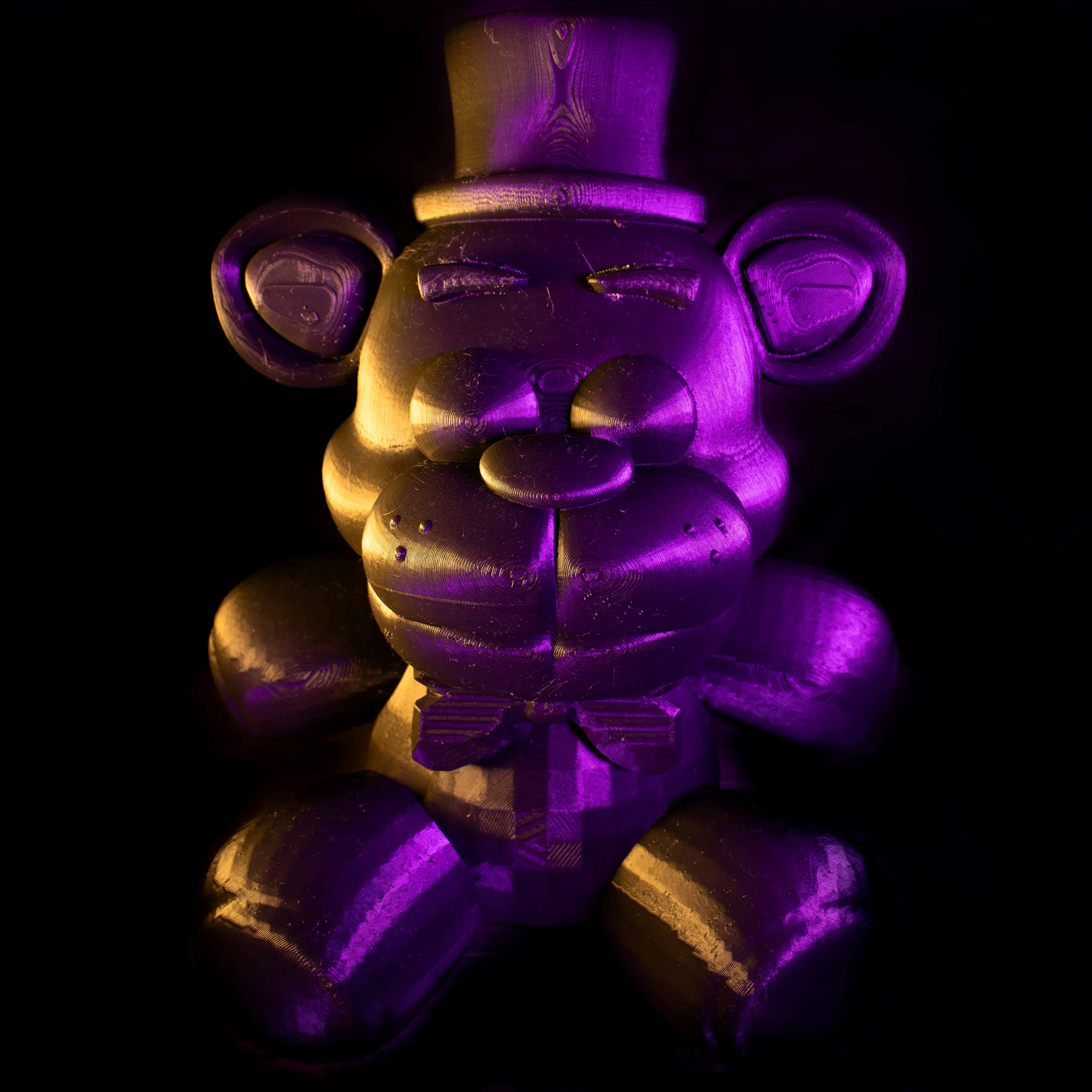 Freddy Plushy 3d Print 13.5in Tall, Five Nights At Freddy's