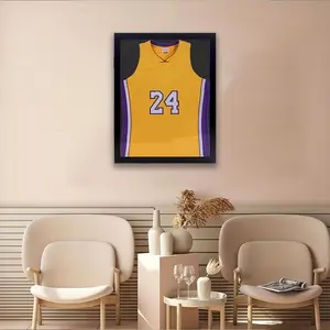 White jersey display case, wall-mount easy, 18x14 optional, heavy-duty frame secures jerseys, transparent display highlights signed jersey beauty, must-have for fans and collectors