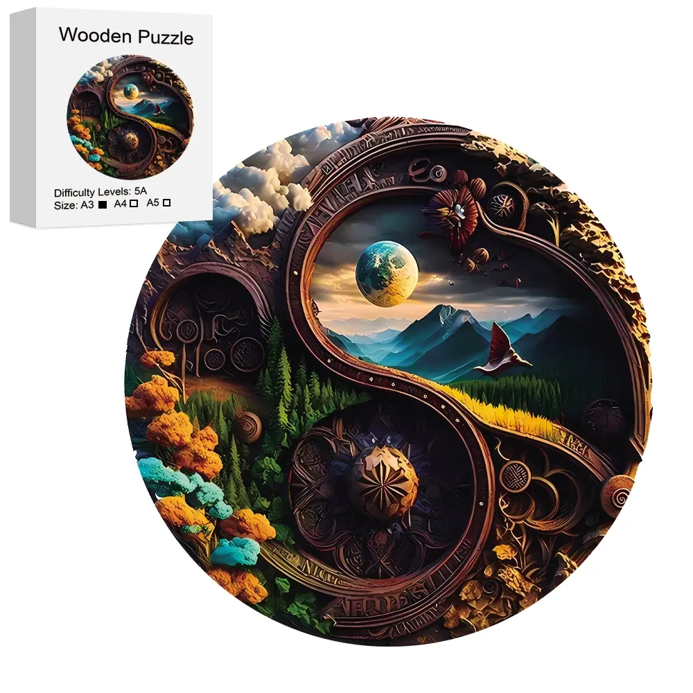 Unique Wooden Handmade Puzzle Animal Shape Jigsaw, Perfect Gift for Lovers & Friends, DIY Home Decor, Fun Party Game, Relaxing Toy