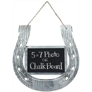 Tough 1 Corrugated Horseshoe Chalk Frame