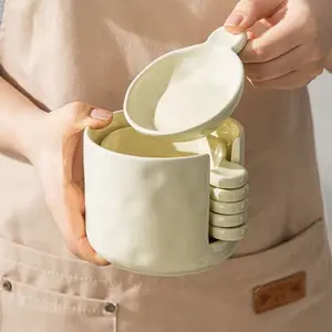 Home Ceramic Dip Dishes Set, High-End Storage Dishware, Small Side Dishes, Soy Sauce Dishes, Vinegar Dishes, Simple Design