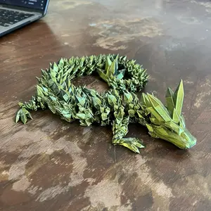 Big Crystal Dragon Fidget Toy 22 Inches Long