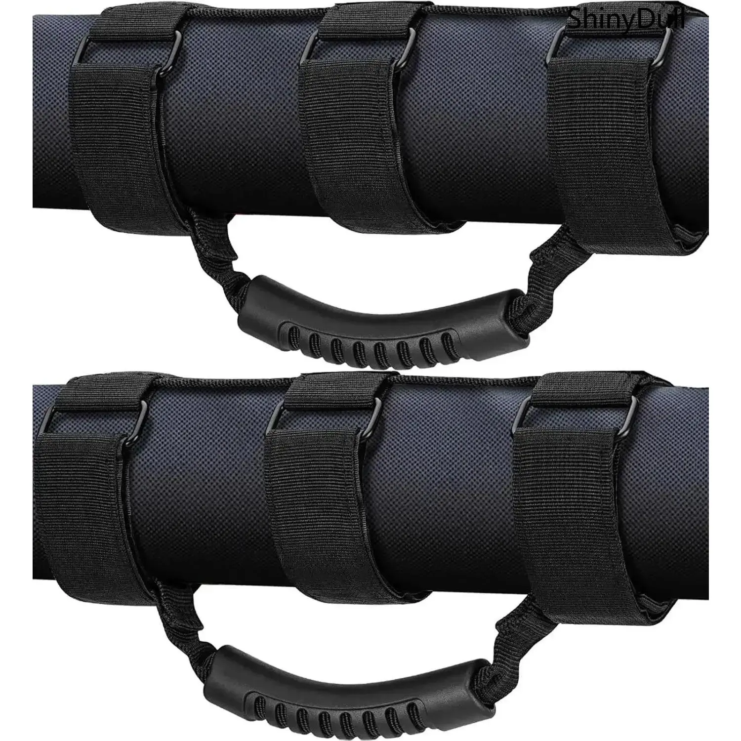 2PCS Roll Bar Grab Handles - Durable and Safer Automotive Accessories, Universal Bag Hangers for Jeep Wrangler JL-JK-TJ-YJ with More Security, Accessories For Your Car, Tough Metal Buckle