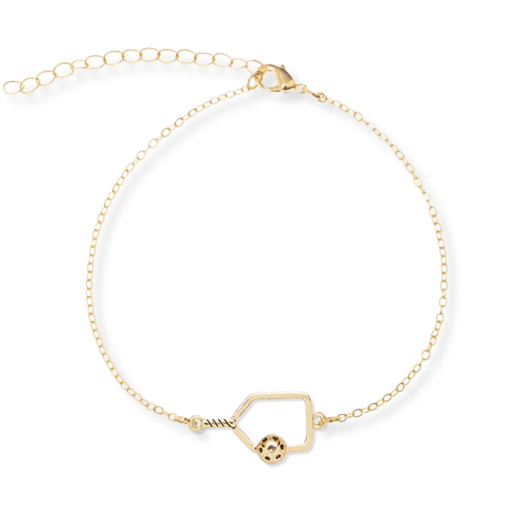 Pickleball Paddle Chain Bracelet - Pick Color