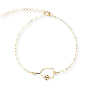 Pickleball Paddle Chain Bracelet - Pick Color