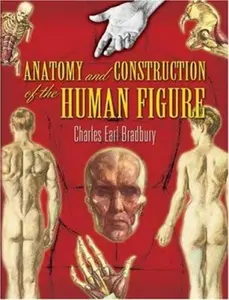 USED-Anatomy and Construction of the Human Figure (Dover Art Instruction) by Charles Earl Bradbury (Paperback)