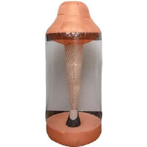 A Christmas Story Leg Lamp Lawn Inflatable Decoration Light