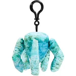 Cute Alien Plush Keychain, Soft Stuffed Bag Charm Pendant, Creative Accessory for Keys and Bags