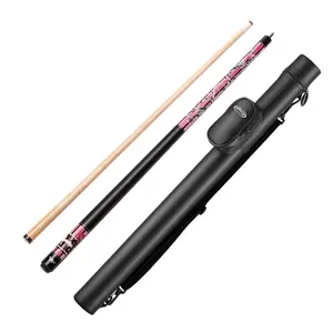 Viper 50-9971 Underground Sweet Candy Cue & Casemaster Q-Vault Supreme Black Cue Case, Pink
