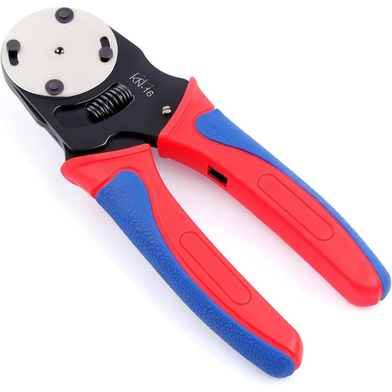 Deutsch Crimper, 4 Way Indent, 8 Impression Closed Barrel Crimper with Deutsch Crimp Tool for Deutsch Contacts - Gage 14, 16, 18 -  for Automotive Application