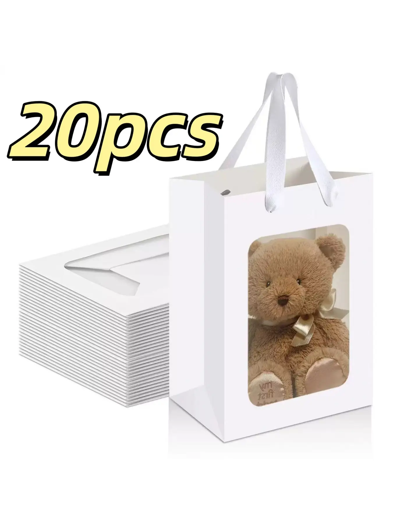 white  20pcs