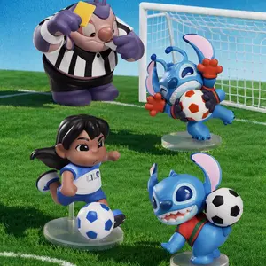 Disney Stitch "Goal! See You on the Field" Series Figure Blind Box – Cute Collectible Toy, Perfect Gift for Stitch & Soccer Fans, Adorable Sports-Themed Desk Decor Featuring Stitch & Friends!