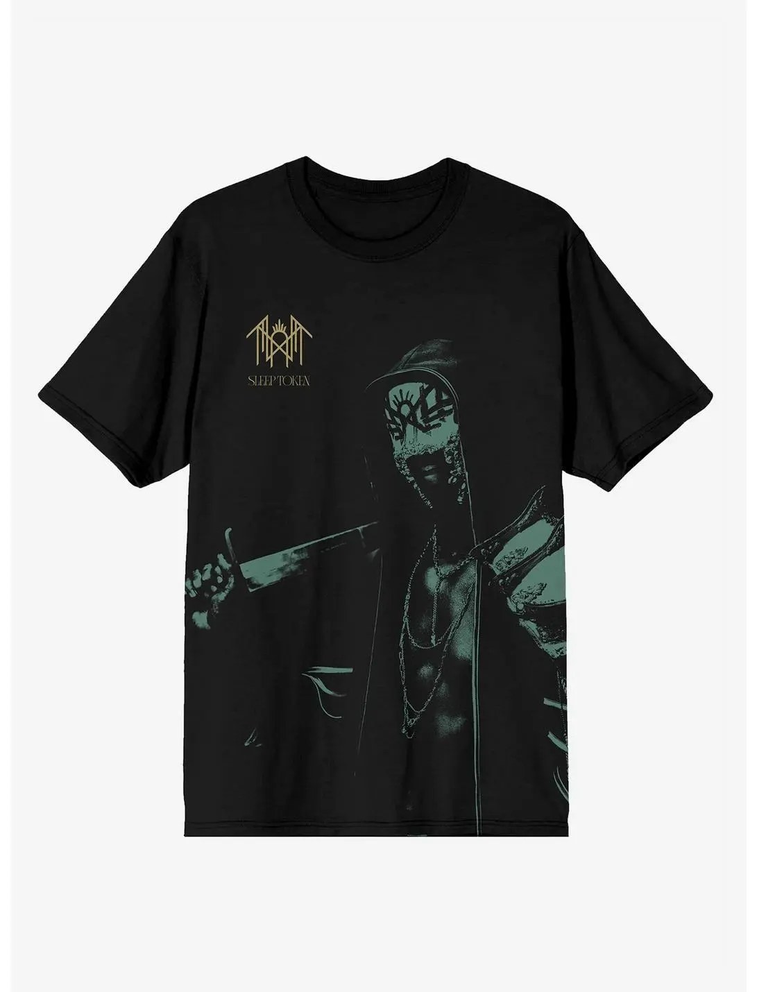 Sleep Token Even In Arcadia Vessel Portrait T-Shirt Hot Topic Exclusive T-Shirt Sleep Token Shirt, Even In Arcadia Shirt, Scene Sleep Token Even In Arcadia Shirt