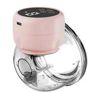 New Wearable Electric Breast Pump Portable Hands Free Silent Comfort Breast Milk Extractor Collector 1PCS