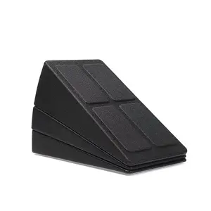 1 Set Adjustable Squat Wedges - 1x 8.5° & 1x 17° Incline - Lightweight EPP Wedge Blocks for Squats, Aerobic Step, Calf Stretching - Home Fitness Equipment for Adults