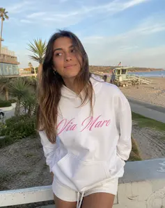 Via Mare Amore Felpa Donna