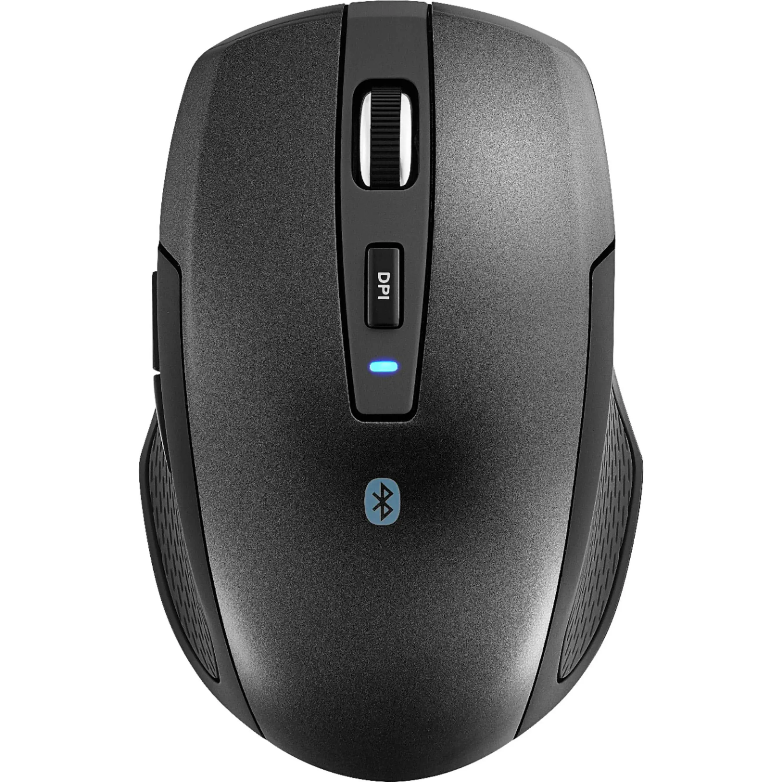 Best Buy essentials - Lightweight Bluetooth Optical Standard Ambidextrous Mouse with 6-Button - Wireless - Black