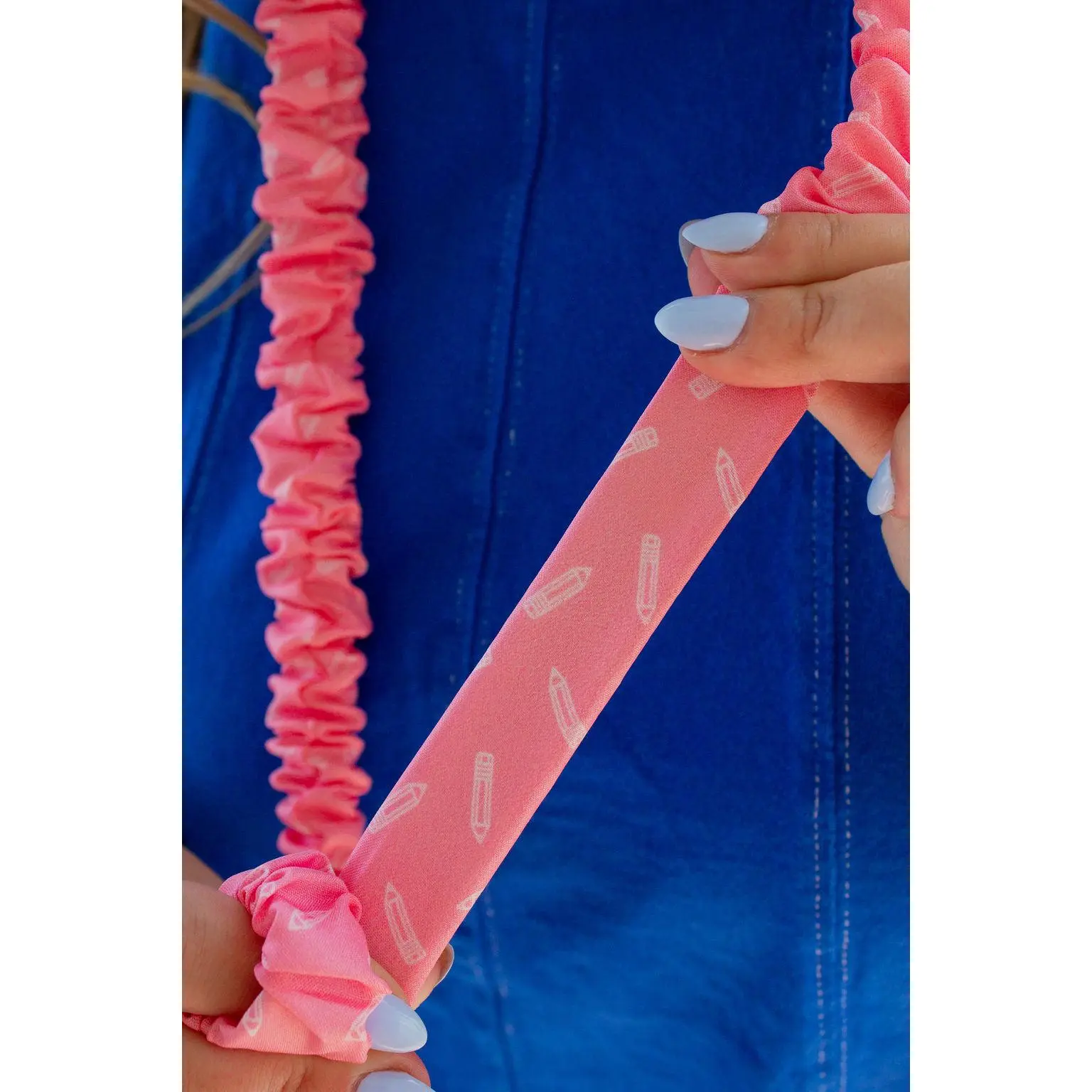 Pink Fresh Page Lanyard
