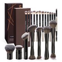 20 Counts Brushes + Storage Case - Black