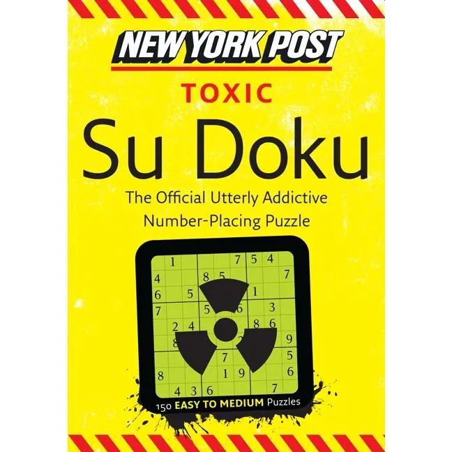New York Post Toxic Su Doku: 150 Easy to Medium Puzzles[Paperback Book]