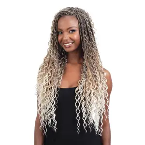 FreeTress Crochet Braids 3X Rebel Boho Mermaid Braid 24"