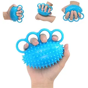 Hand Exercise Grip Ball Set – Finger Strength & Flexibility Trainer, Stress Relief Squeeze Balls for Daily Hand Exercise