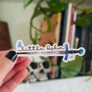 Quicksilver Inspired Vinyl Sticker: Romantasy Kindle Decal