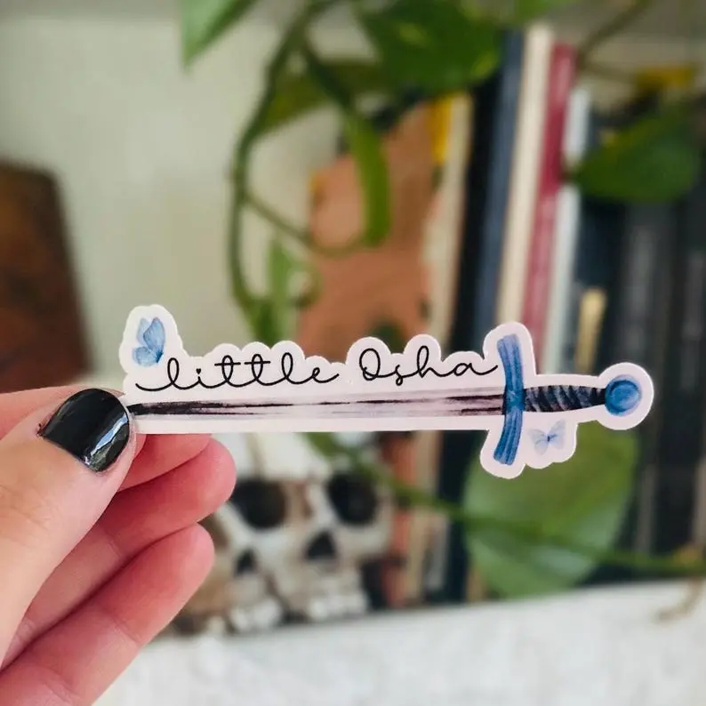 Quicksilver Inspired Vinyl Sticker: Romantasy Kindle Decal