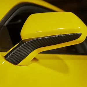 For 2017+ Chevrolet Camaro Side Door Rearview Mirror Base Trim Cover Car Exterior Accessories
