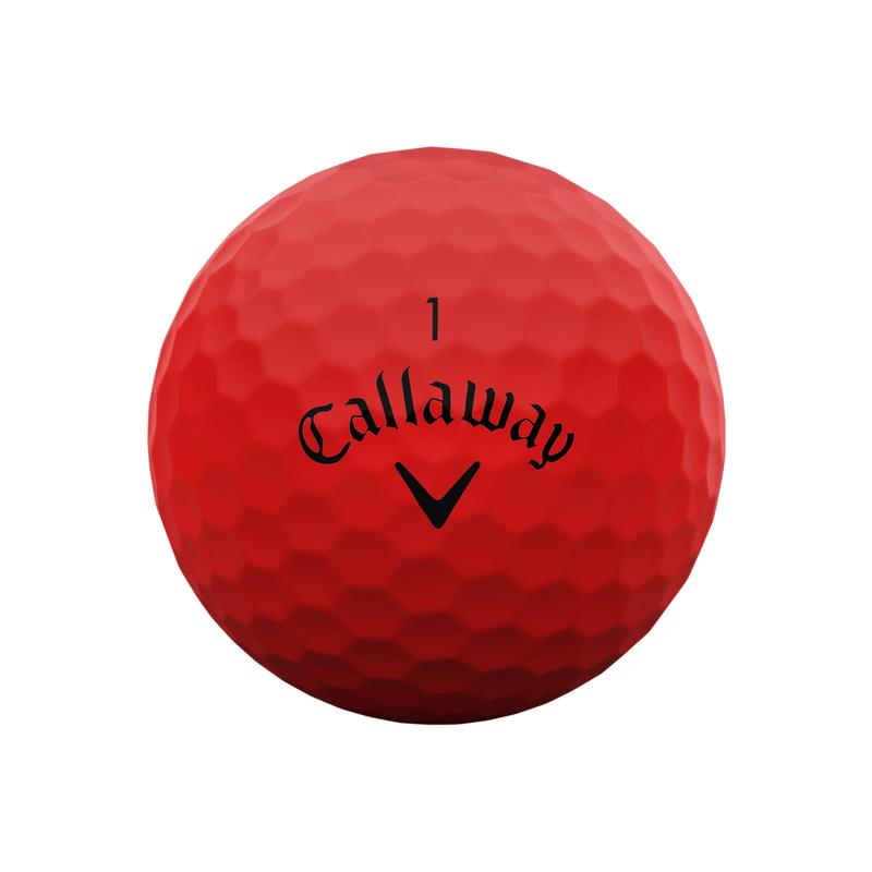 Callaway Golf Supersoft Matte Red Golf Balls