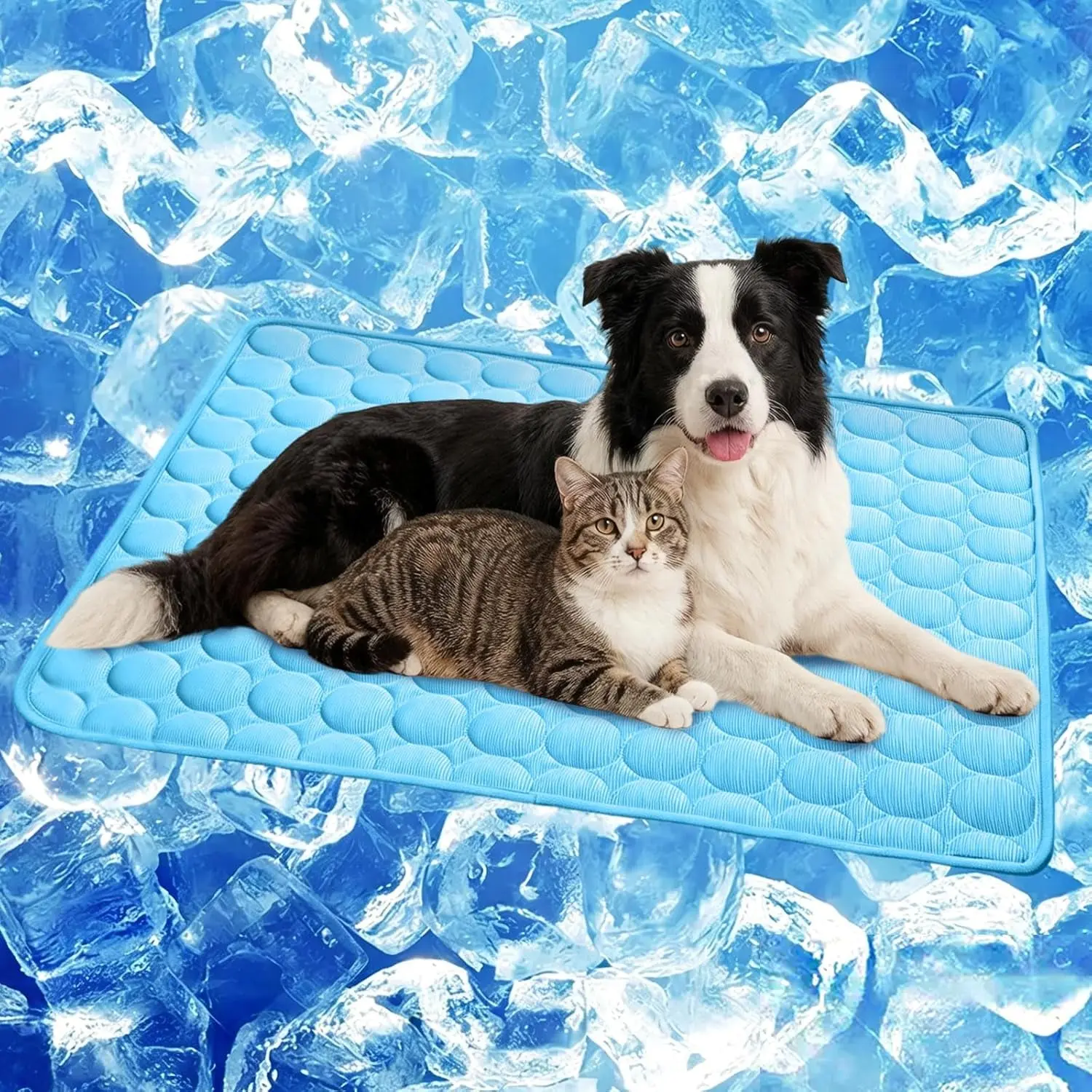 Petavie Cooling Mat for Dogs & Cats — Self-Chilling Comfort Pad Pet