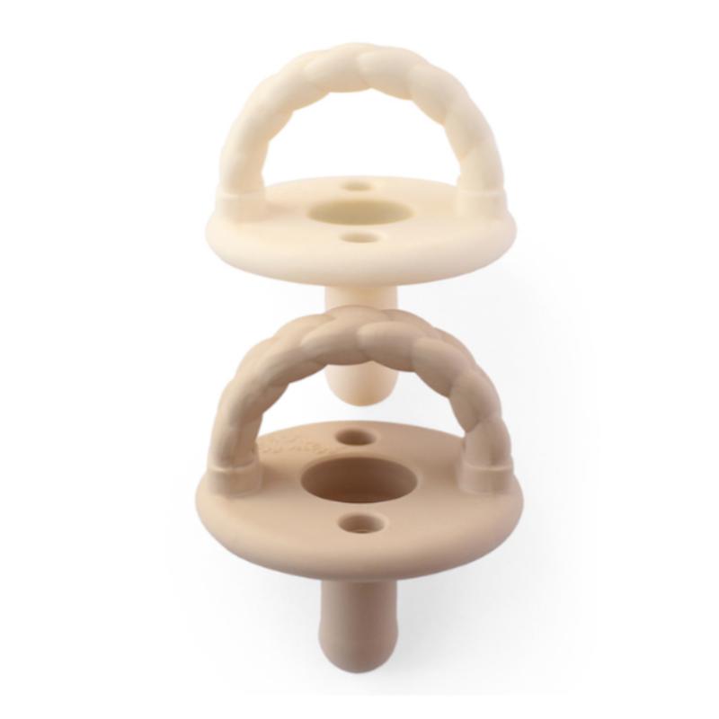 Itzy Ritzy Sweetie Soother™ - Pacifier 2-Pack for 6-18M  - 100% Food Grade Silicone - CPSIA Compliant