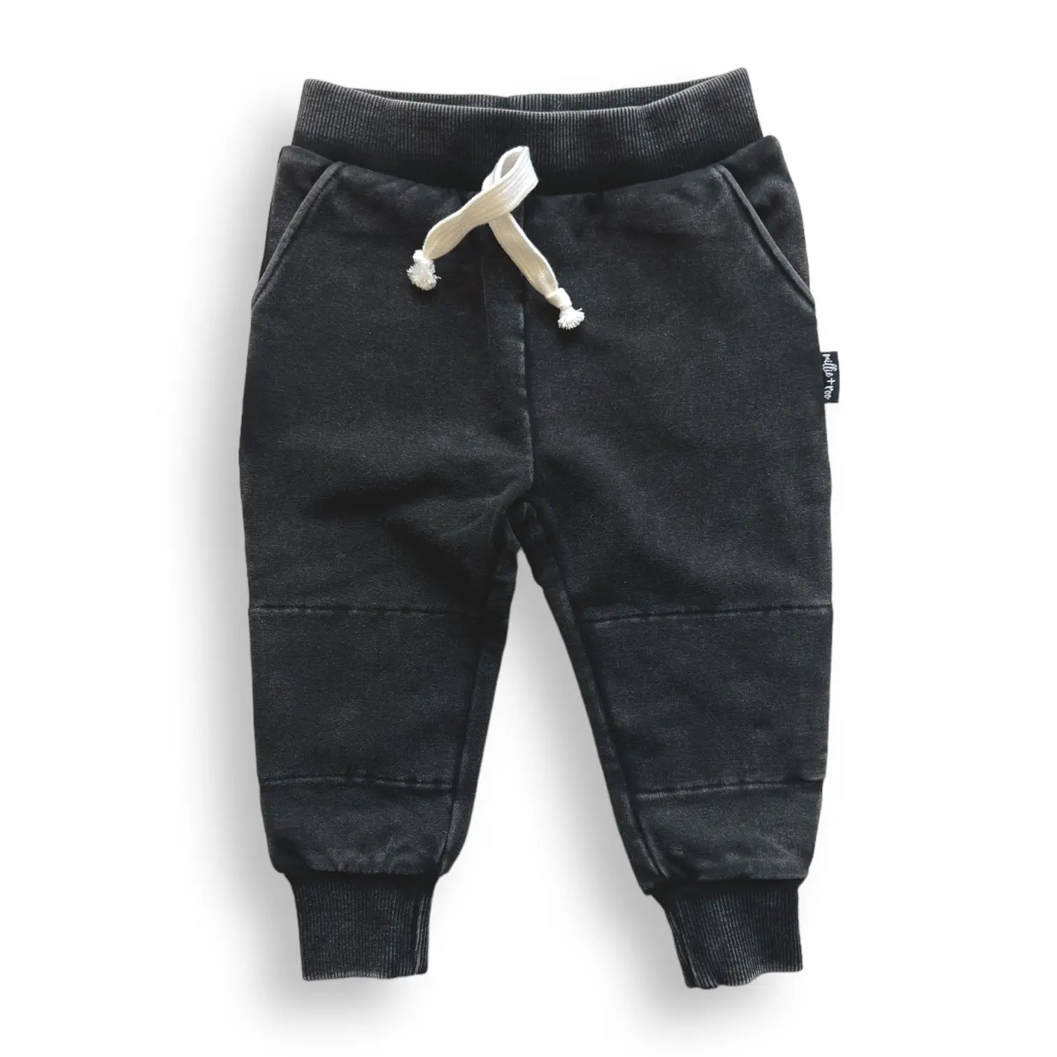 JOGGERS- Midnight Snow Wash French Terry, Kids soft Casual Jogger Pants