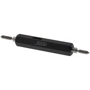 SPI Plug Thread Gage Hand Tool, #2-56 Thread, 3B Class, Double End, Go & No Go Handle Included, Model 34-344-2