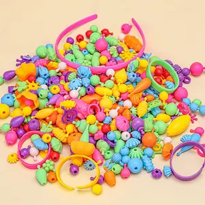 Colorful Beads Kit, DIY Beading Kit, DIY Jewelry Making Kit, Jewelry Making Supplies for Bracelet Necklace Earrings Pendant, Bead Set