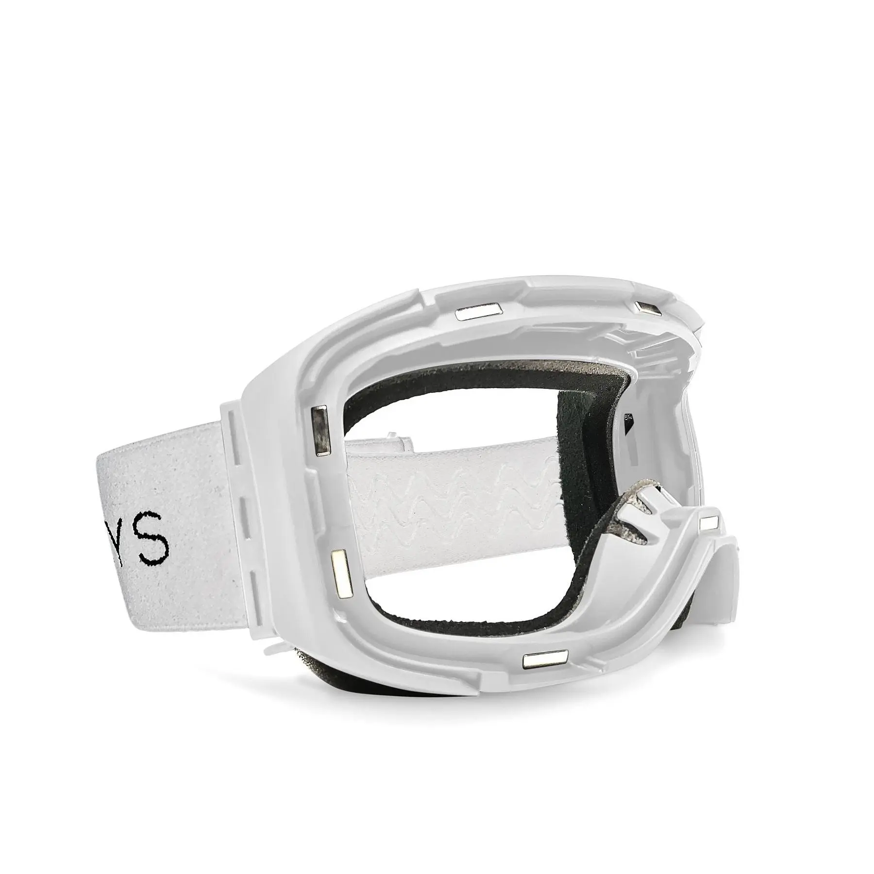 Denali Snow Goggle - White Magnetic Frame + Strap