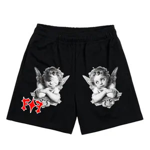 Twin Angels Mesh Shorts